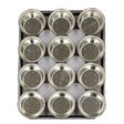 Palletized Pie Tins, (12) Round Very Deep 113x42mm, Tray size 460x360mm - Cafe Supply