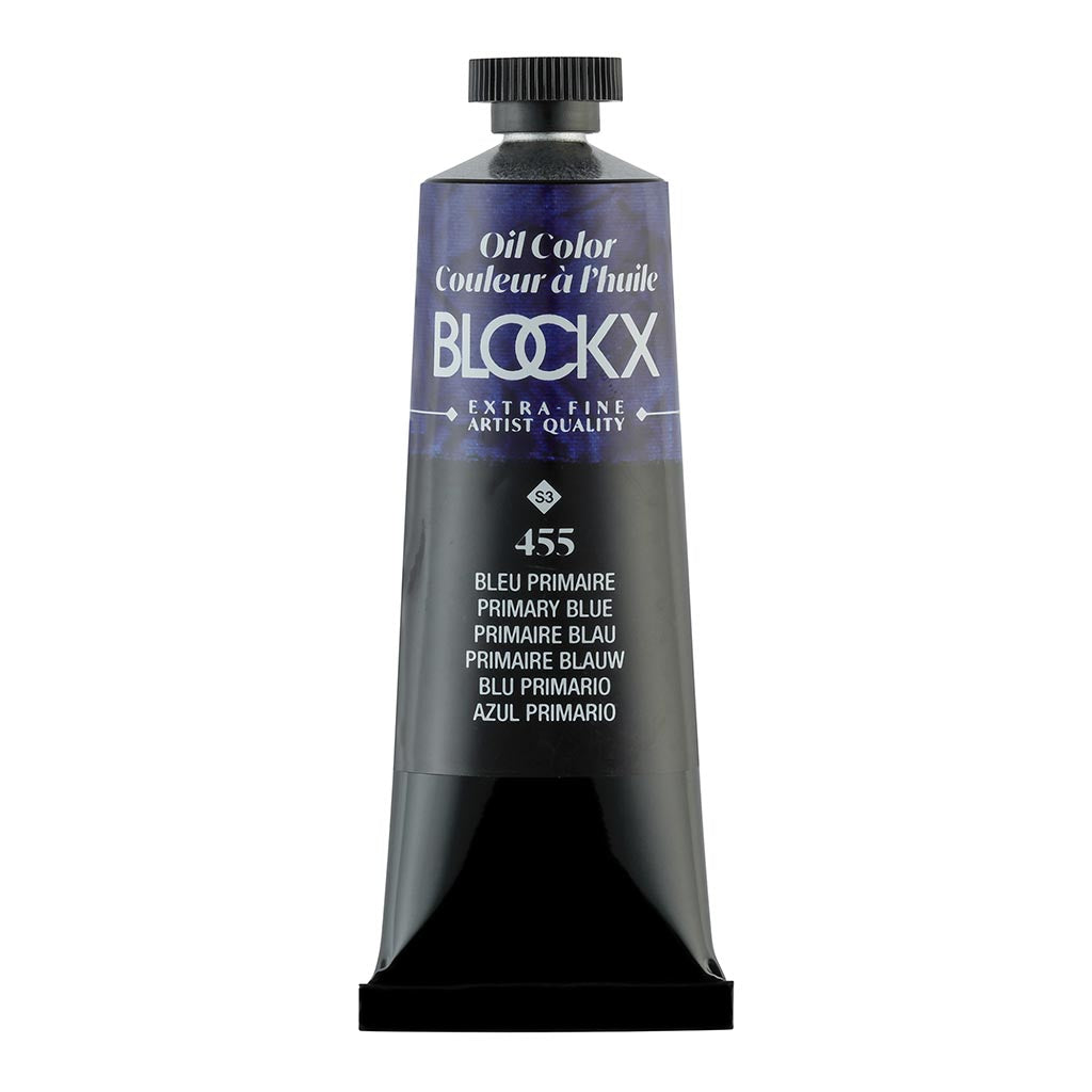 BLOCKX Oil Tube 35ml S3 455 Primary Blue - Cafe Supply