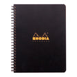 Rhodiactive Notebook Spiral A5+ Lined Black - Cafe Supply