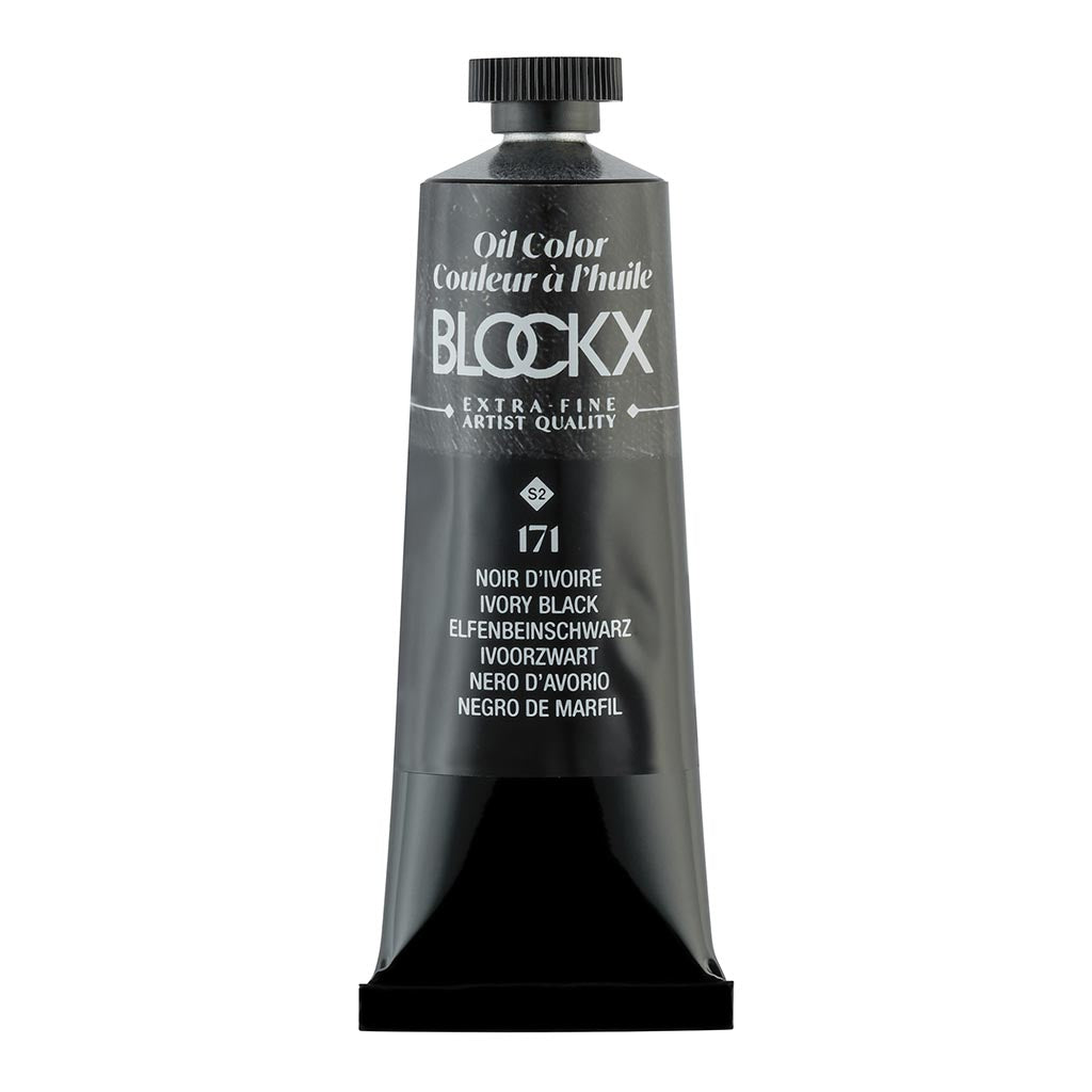 BLOCKX Oil Tube 35ml S2 171 Ivory Black - Cafe Supply