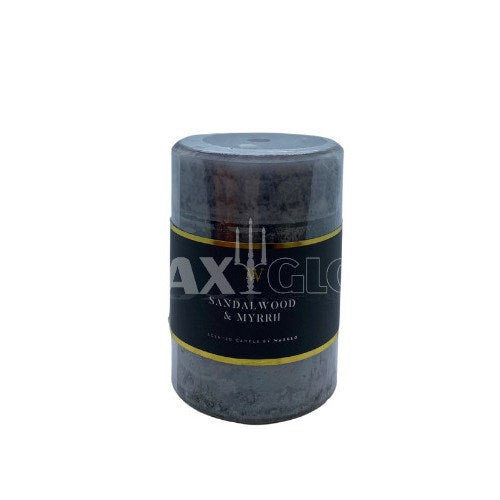 'W' Scented Range Pillar Candles - Cafe Supply