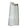 Unscented Thin Taper Candles - Cafe Supply