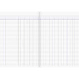Milford A4 12 Money Column 26 Leaf Limp Analysis Book - Cafe Supply
