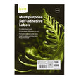 Icon Multipurpose Labels 65 Per Sheet 38.1x21.2mm, Pack of 100 - Cafe Supply