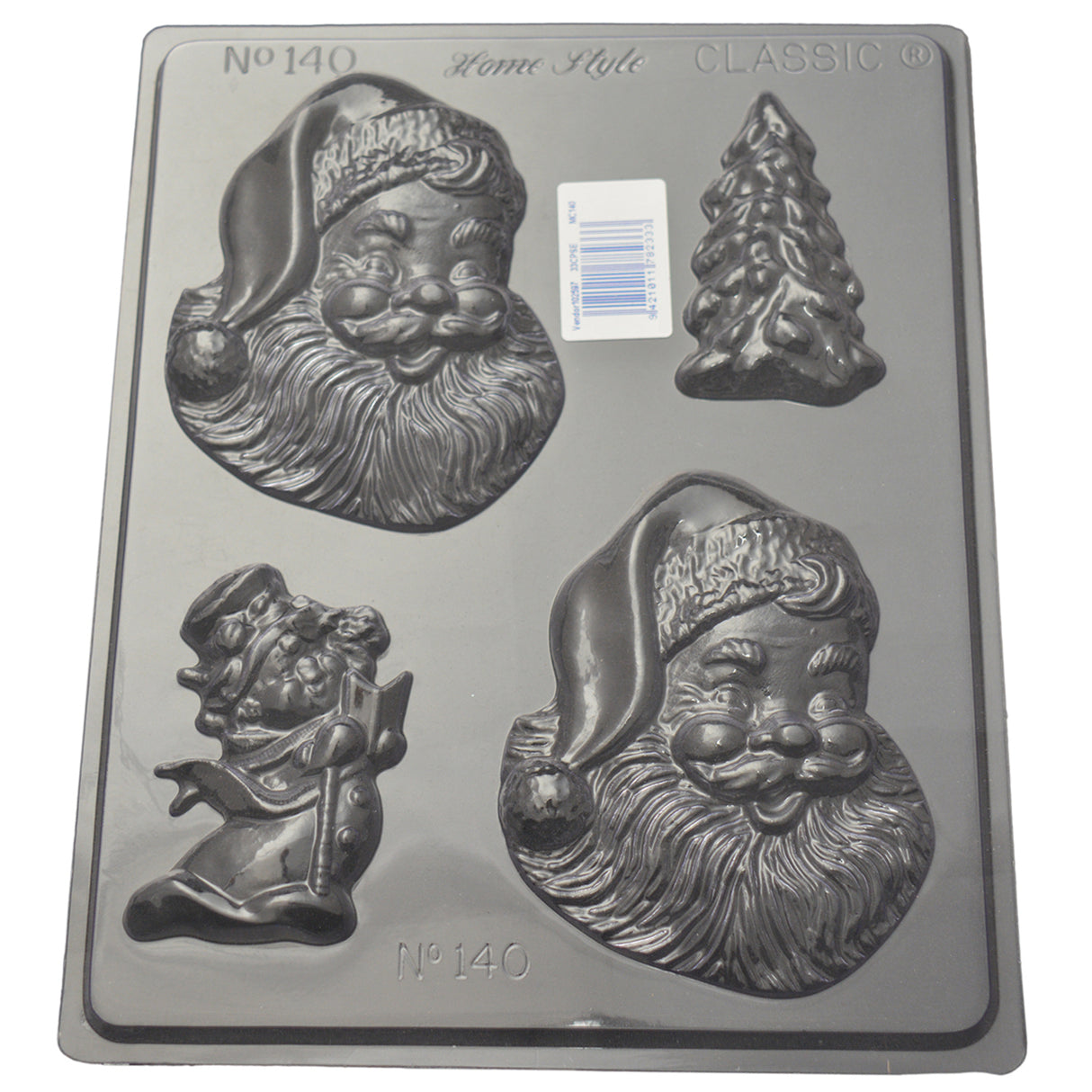 Happy Santa Mould 0.6mm - Cafe Supply