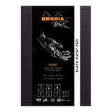Rhodia Touch Maya Black Pad A5 Blank - Cafe Supply