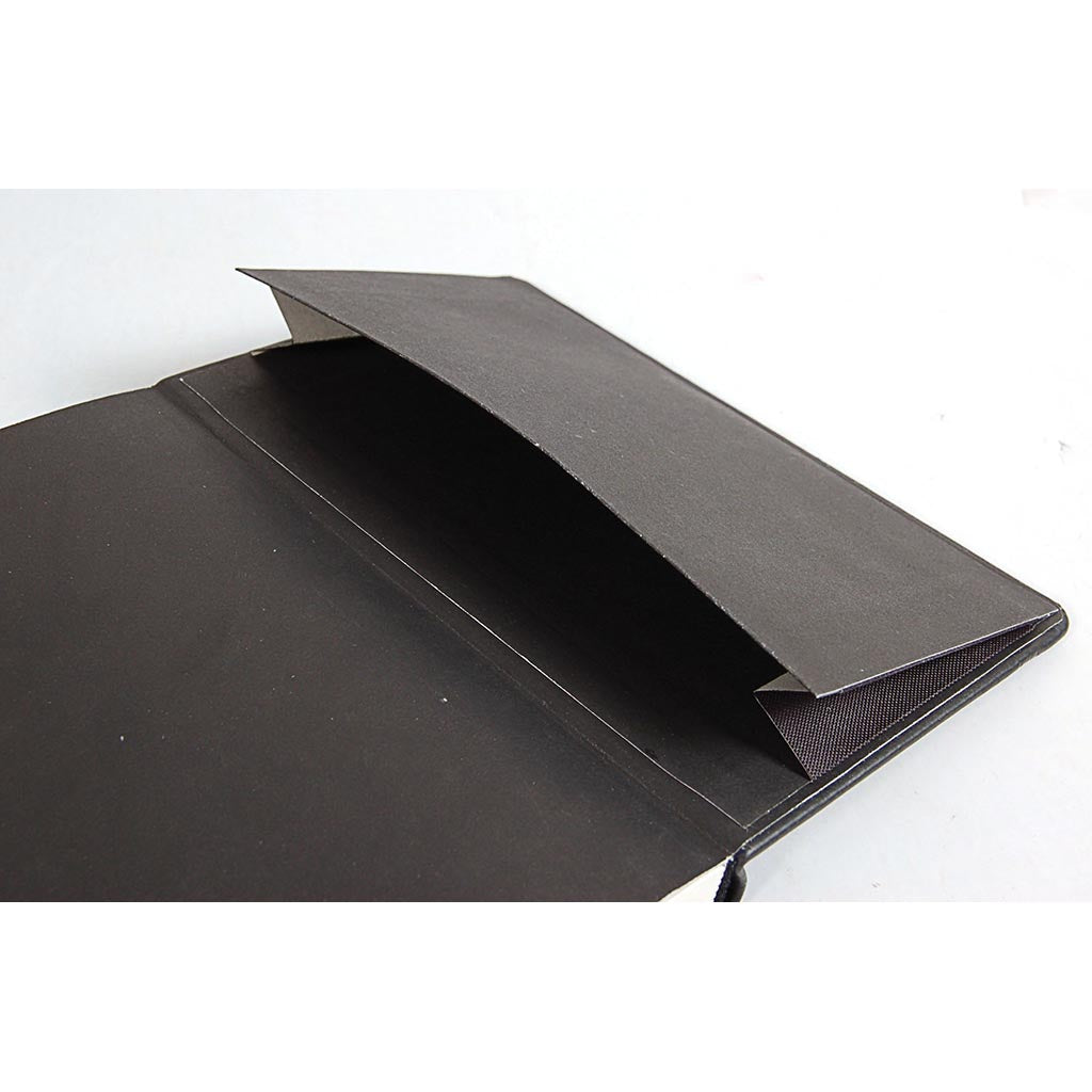 Rhodia Webnotebook Pocket Lined Black - Cafe Supply
