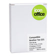Icon Compatible Brother TZ Tape 9mm Black on White - Cafe Supply