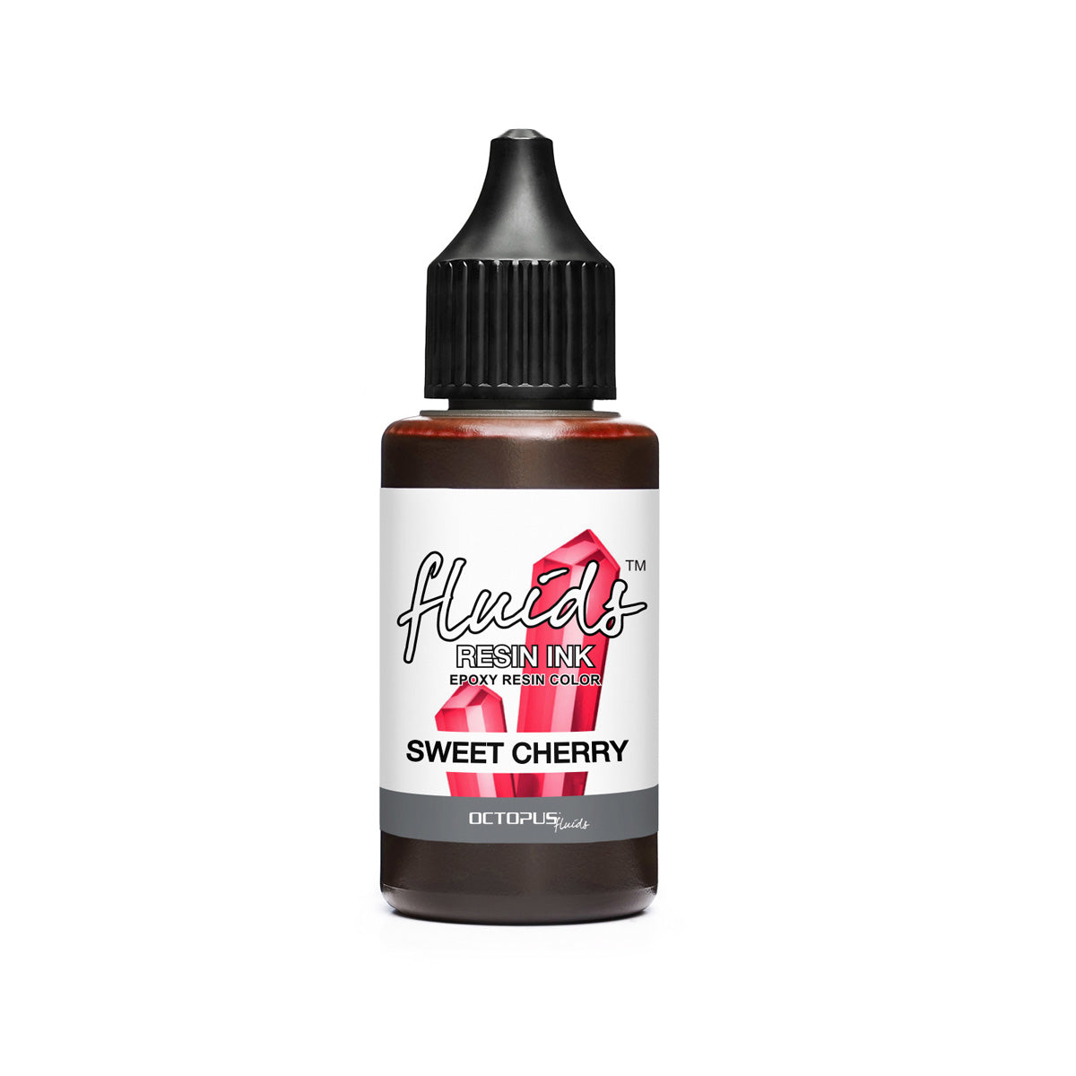 Octopus Fluids Resin Ink Sweet Cherry Red 30ml - Cafe Supply