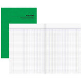 Milford A4 16 Money Column 26 Leaf Limp Analysis Book - Cafe Supply