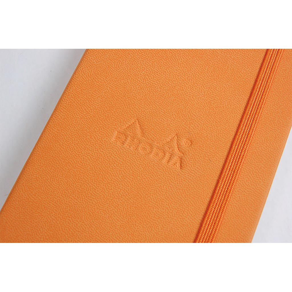 Rhodia Webnotebook Pocket Lined Orange - Cafe Supply