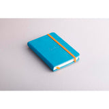 Rhodiarama Hardcover Notebook Pocket Lined Turquoise - Cafe Supply