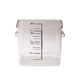 Rubbermaid Square Storage Container, 5.7L, Clear - Cafe Supply