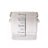 Rubbermaid Square Storage Container, 5.7L, Clear - Cafe Supply
