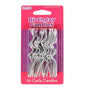 Candle Spiral Silver (20) - Cafe Supply