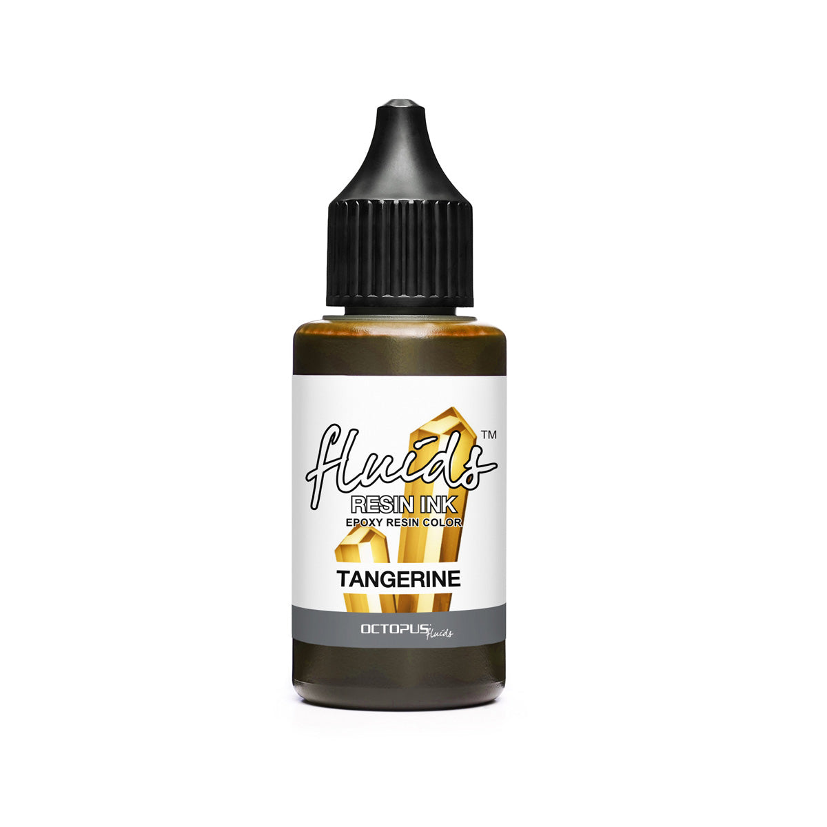 Octopus Fluids Resin Ink Tangerine Orange 30ml - Cafe Supply