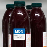 Avery Labels Monday Square Day 40x40mm Blue White 500 Roll - Cafe Supply