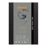 Rhodia Touch Maya Grey Pad A5 Cross n Dot - Cafe Supply