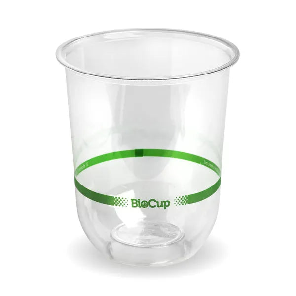 250ml Clear Tumbler Biocup - Cafe Supply