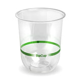 250ml Clear Tumbler Biocup - Cafe Supply