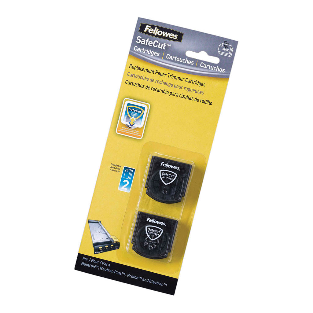 Fellowes SafeCut Trimmer Blades Kit, Pack of 2 - Cafe Supply