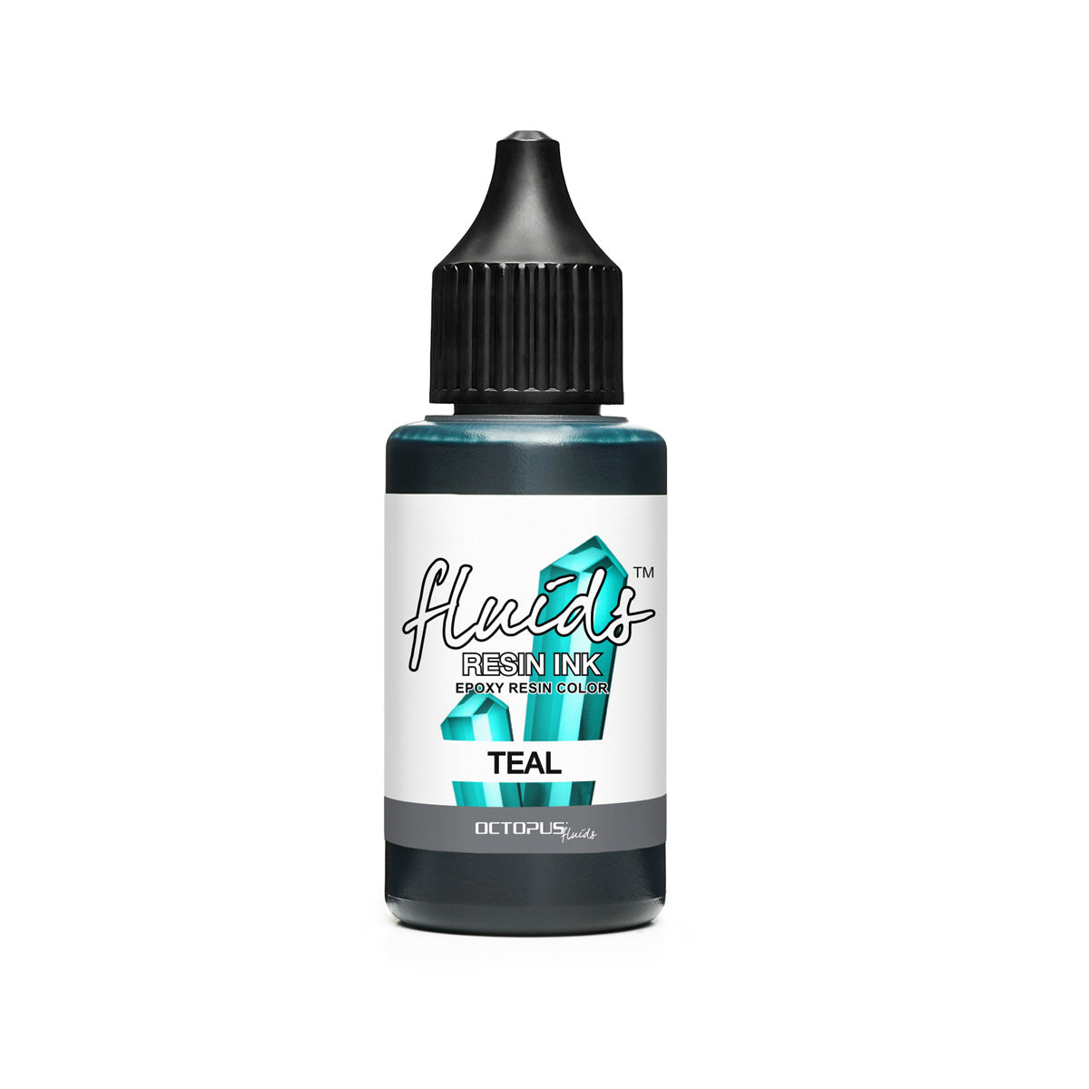 Octopus Fluids Resin Ink Teal Turquoise 30ml - Cafe Supply