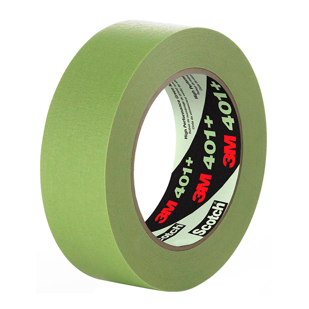 Scotch Masking Tape 401+ Performance 36mm x 55m Green - Cafe Supply