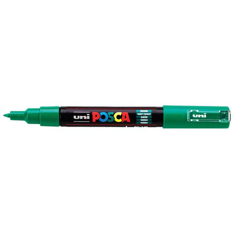 Uni Posca Marker 0.7mm Ultra-Fine Round Tip Asstd Pack 12 PC-1M - Cafe Supply