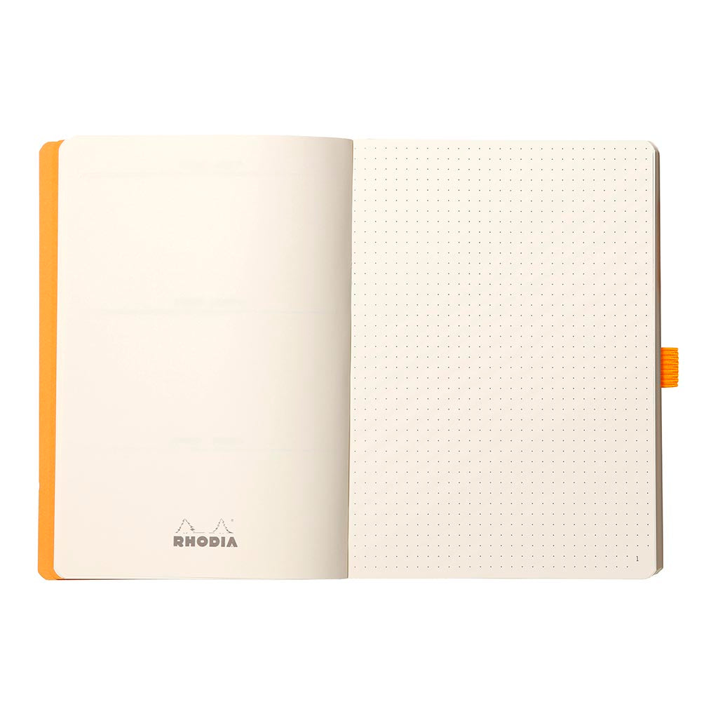 Rhodiarama Goalbook A5 Dotted Sapphire - Cafe Supply