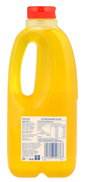 Longest Drink Banana Milkshake Syrup 1l - Cafe Supply