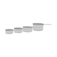 Chef Inox Measuring Cup Set Solid Handle 4pc - Cafe Supply