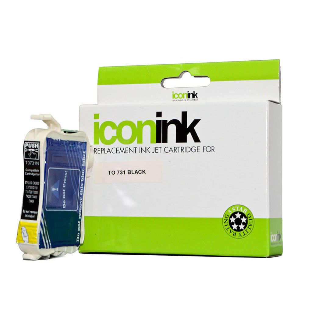 Icon Compatible Epson 73N Black Ink Cartridge - Cafe Supply