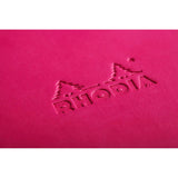 Rhodiarama Hardcover Notebook Pocket Lined Raspberry - Cafe Supply