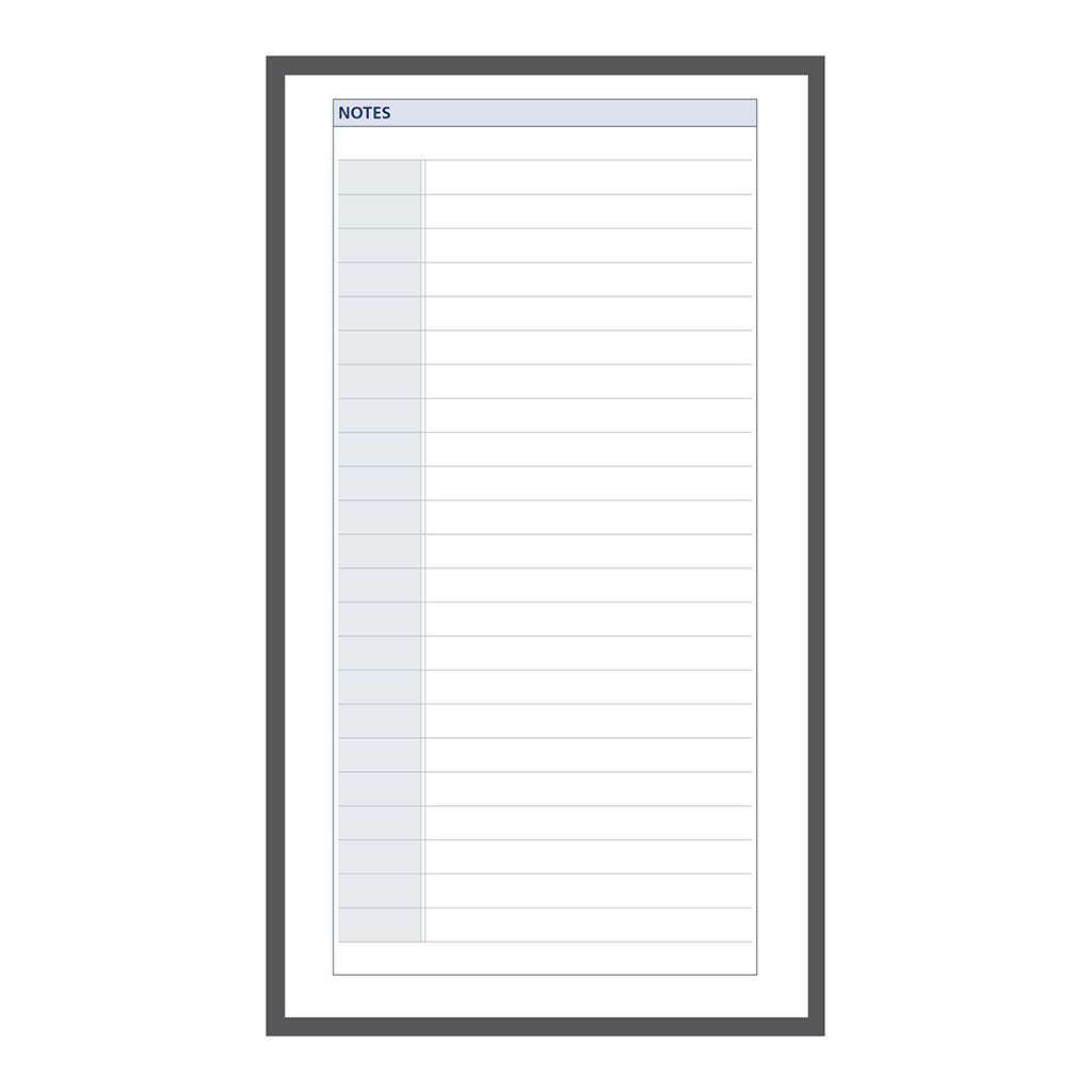 Debden Personal Dayplanner Refill Notes - Cafe Supply