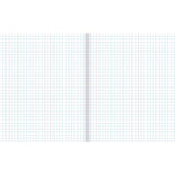 Warwick Exercise Book 1E5 36 Leaf With Margin Quad 7mm 255x205mm - Cafe Supply