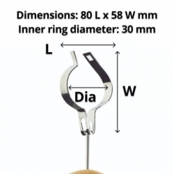 Open Ring For Security Hangers (100) - Cafe Supply