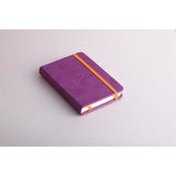 Rhodiarama Hardcover Notebook Pocket Lined Purple - Cafe Supply