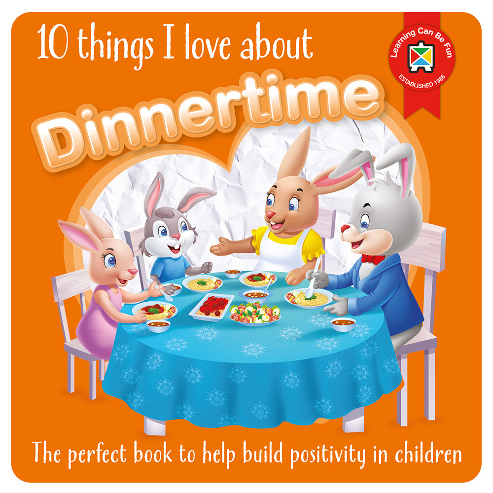 LCBF 10 Things I Love About Dinnertime Board Book - Cafe Supply