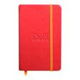 Rhodiarama Hardcover Notebook Pocket Lined Poppy - Cafe Supply