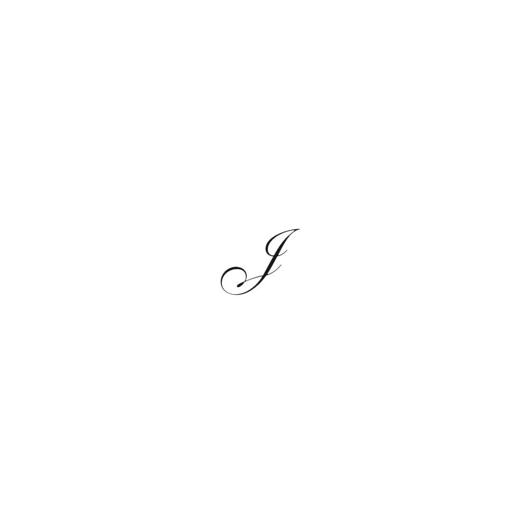 Herbin Wooden Handle Round Seal Copperplate J - Cafe Supply