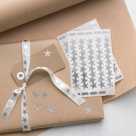 Avery Label Stars Small Silver 90 Pack - Cafe Supply