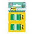 Post-it Flags 680-GN2 25x43mm Green, Pack of 2 - Cafe Supply