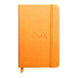 Rhodiarama Hardcover Notebook Pocket Lined Orange - Cafe Supply
