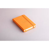 Rhodiarama Hardcover Notebook Pocket Lined Orange - Cafe Supply