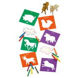 EC Stencil Set Farmyard Set of 6 - Cafe Supply