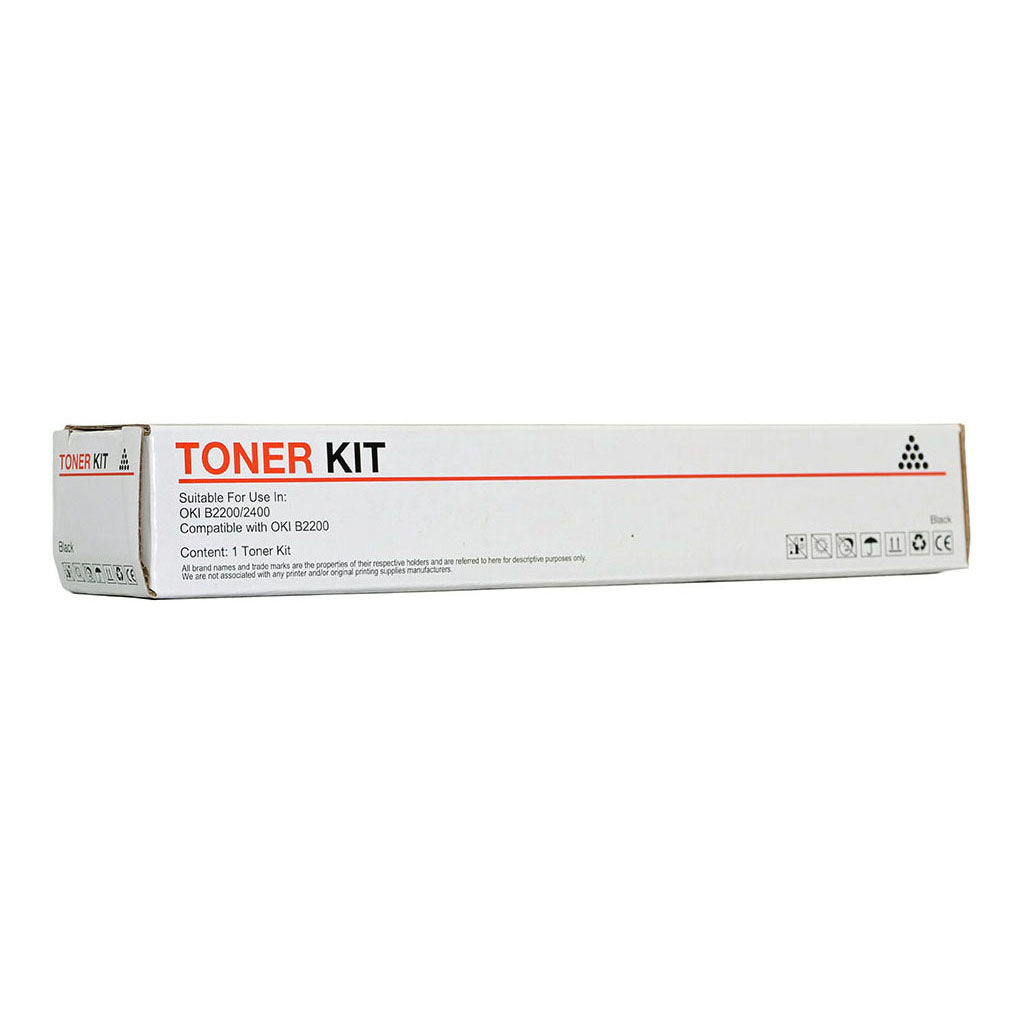 Icon Compatible OKI B22TONE Black Toner Cartridge (B22TONE) - Cafe Supply