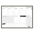 Pukka Carpe Diem Weekly Planner Pad Black - Cafe Supply