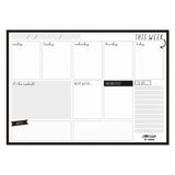 Pukka Carpe Diem Weekly Planner Pad Black - Cafe Supply