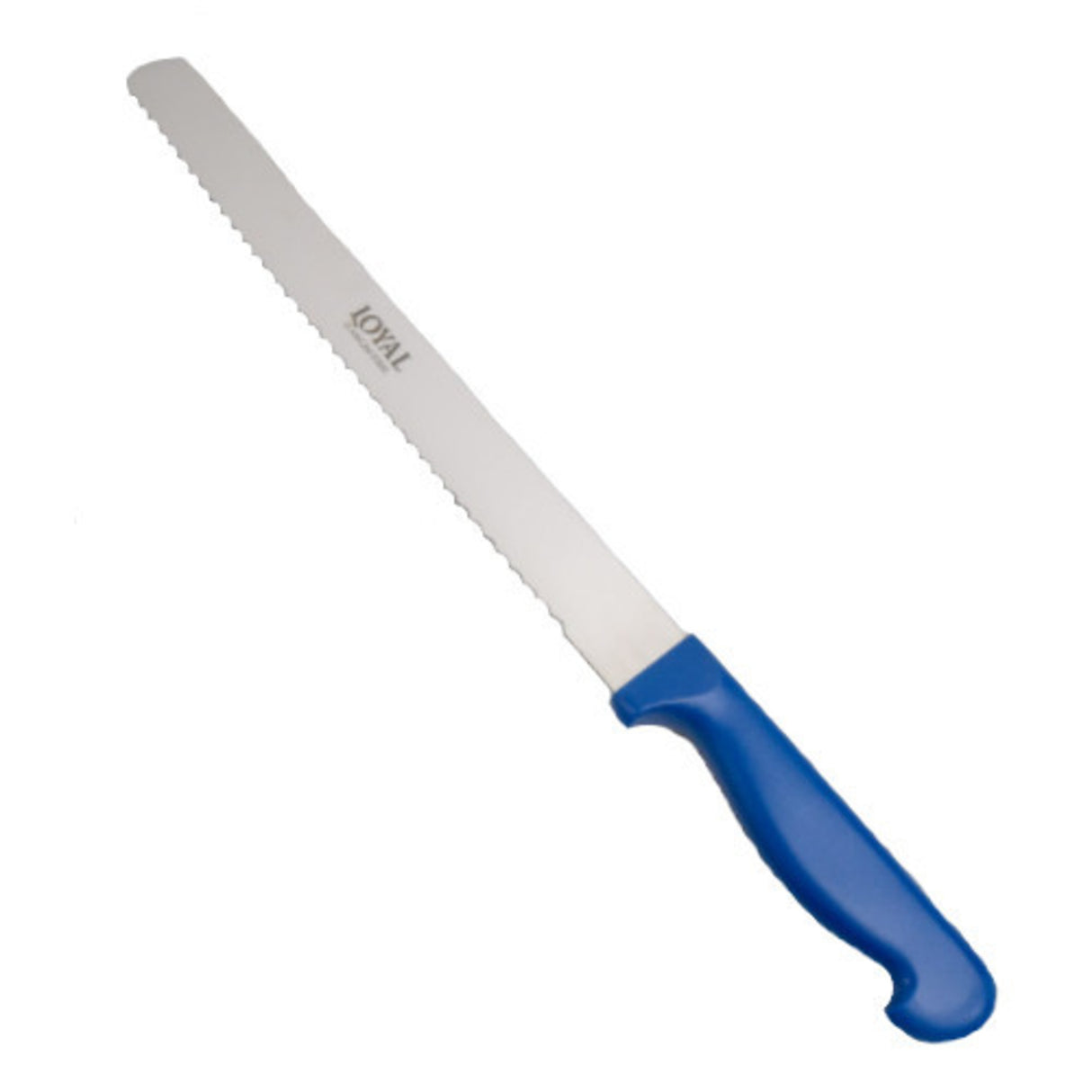 Slicing Knife, Seratted Edge, 30cm (Nylon Handle) - Cafe Supply