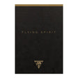 Flying Spirit Clothbound Notepad A6 Black - Cafe Supply